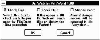  Doctor Web for WinWord
